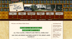 Desktop Screenshot of belmarlibrary.org